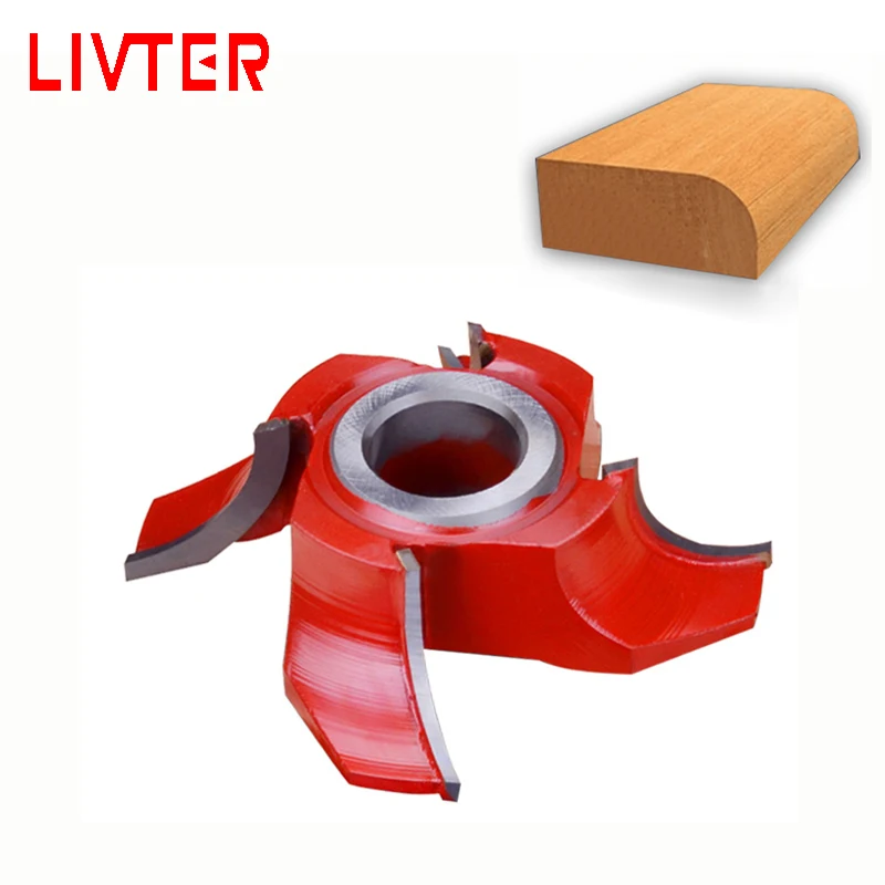 1/4 arc Spiral Wood Planer Thickness Jointer Shaper Cutters Woodworking Tool for Moulder Machine