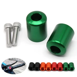 Handlebar Grip Bar Ends Slider For KAWASAKI NINJA 125 250R 300 400 650 1000 ER6N ER6F Motorcycle Accessories Handle Cover Cover