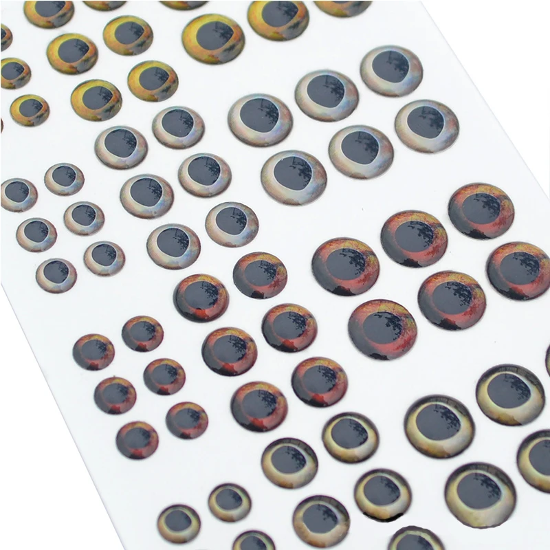 Ojos de Pez Holográficos 4D para Señuelos – Azul para Lucio y Depredadores - imagen 5