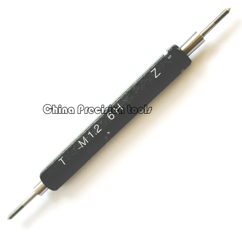 6H Metric thread plug gauge gauges gage M1 M1.2 M1.4 M1.6 M1.7 M1.8 M2 M2.3 M2.5 M3 M3.5 M4 M5 M6 M7 M8 M9 M10 M11 M12 M13M14M16