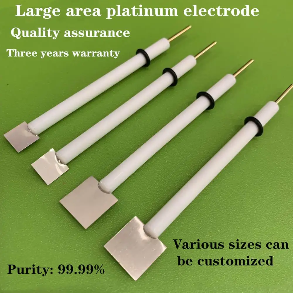 

Platinum electrode 10 * 10 * 0.1mm purity 99.99 auxiliary electrode can be customized in various specifications free shipping