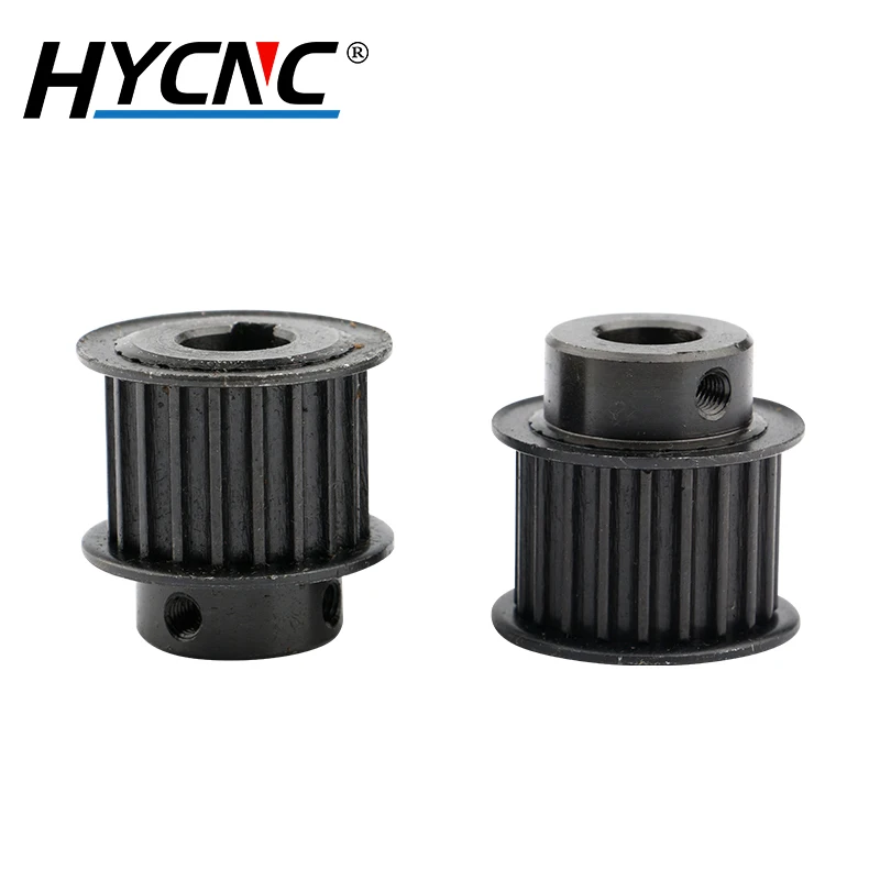 Polea de correa de distribución de 5M, orificio de engranaje de diente 18 20 30, diámetro 12,7 14 19mm, rueda de velocidad, enrutador Cnc, relación de caja de cambios 1:5, Kit de corte de poleas