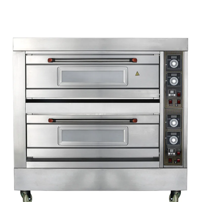 Commercial electric oven Two-story Cake bread pizza baking machine Double-layer large-capacity oven Zinc alloy liner 220V/380V