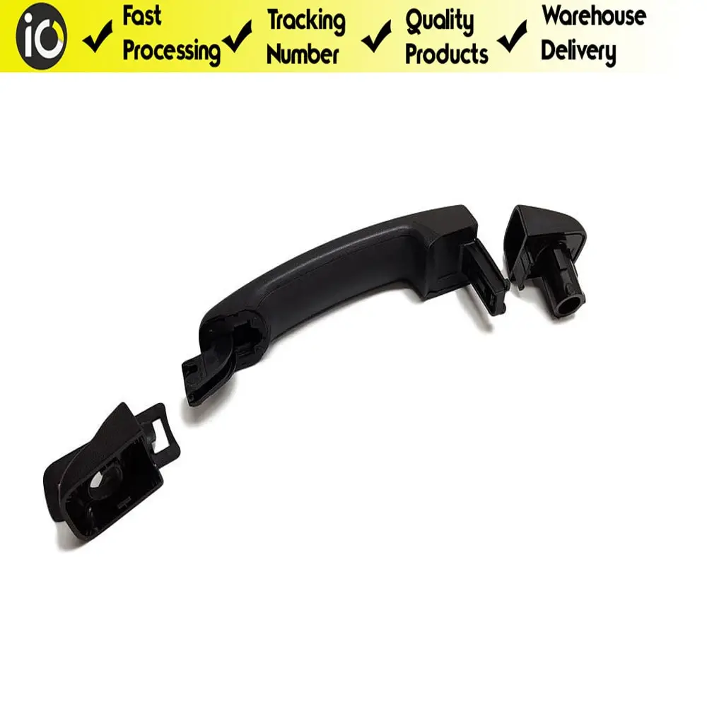 Outside Rear Door Handle For Renault Trafic 3 Vivaro NV300 Talento Rear Sliding Black Door Handle Oem 806075522R