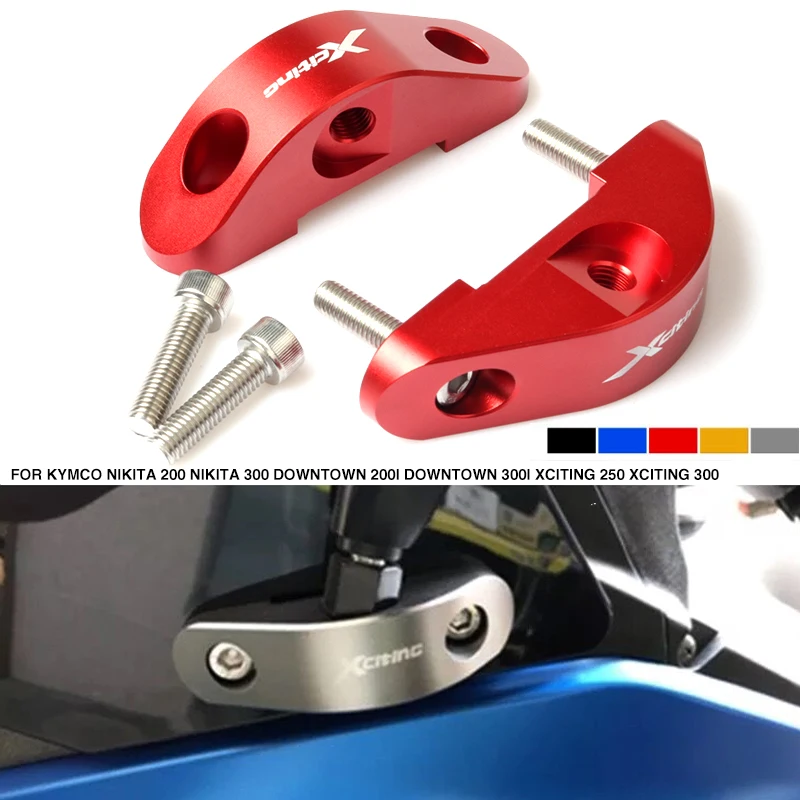 Motorcycle Rearview Mirror Forward Bracket Transfer Code For KYMCO XTOWN300i  X-TOWN XTOWN 125 250 300 350 Rear Mirror Hole Cap