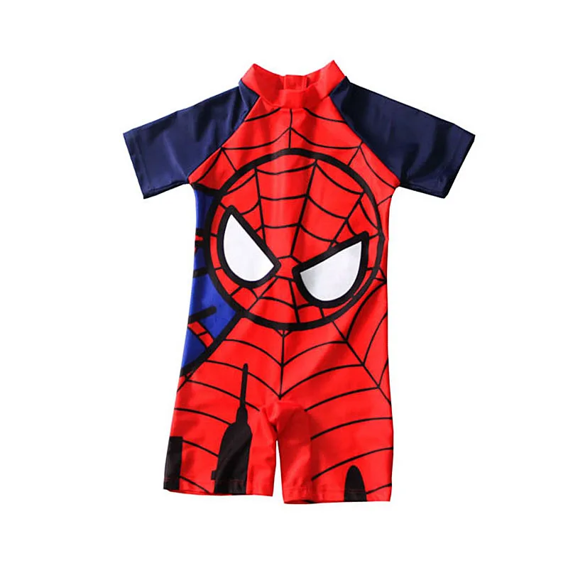 Swimwear Boy Cool Cartoon Print Swimsuit Children One Piece Bathing Suit Beachwear Baby Toddler Swimming Suit