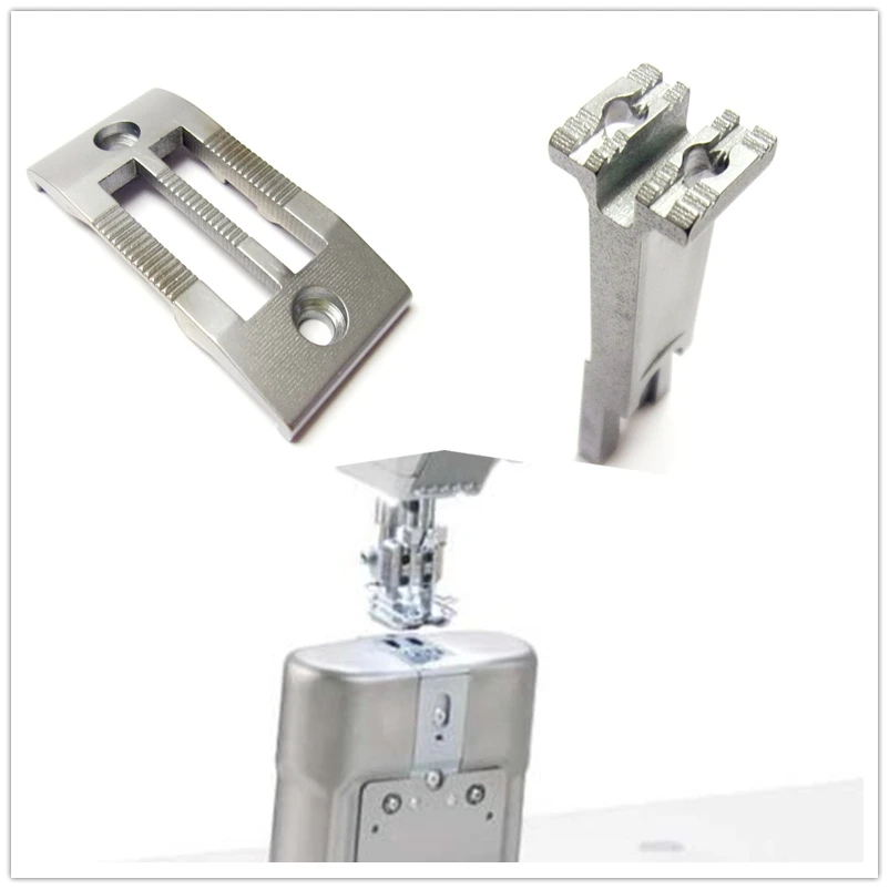 

Needle plate & Feed dog for Durkopp Adler 868 Double Needle Sewing Machine