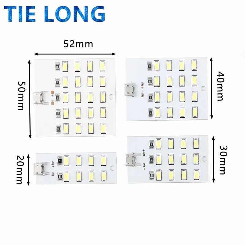 USBモバイルLEDライト,高品質,白色照明パネル,携帯電話用,smd,5v,430ma〜470ma