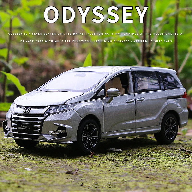 1:32 Honda ODYSSEY Car Model Alloy Car Die Cast Toy Car Model Car Pull Back Children Toy Gift Collectible