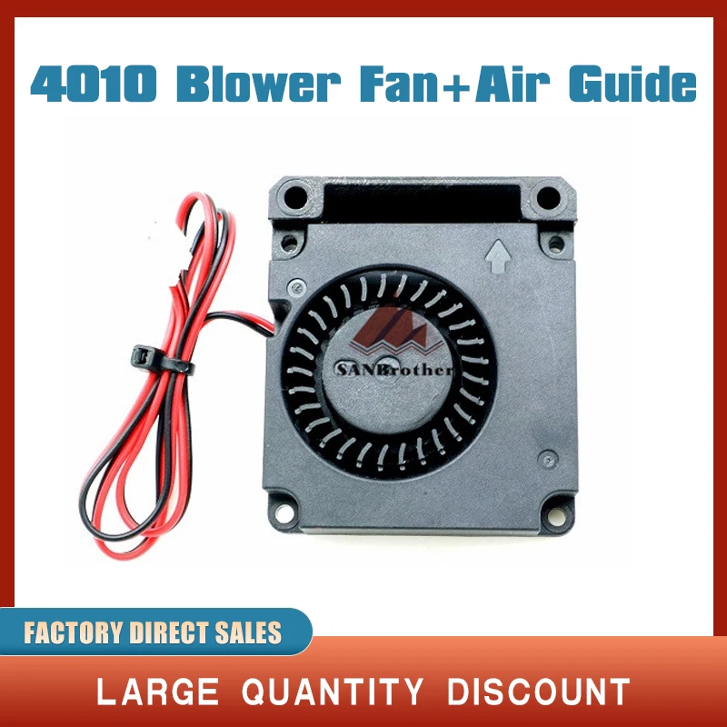 3D Matalchok Printer Accessories 12V 24V 40*10mm 4010 40mm DC Turbo Fan Bearing Blower Radial Cooling Fans Creality CR-10 Kit