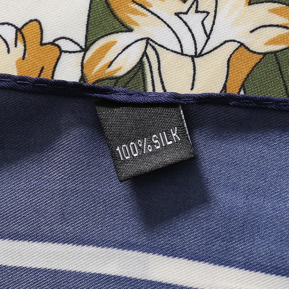 Рисунок 6 - 130 см 100% Саржевые шелковые шарфы