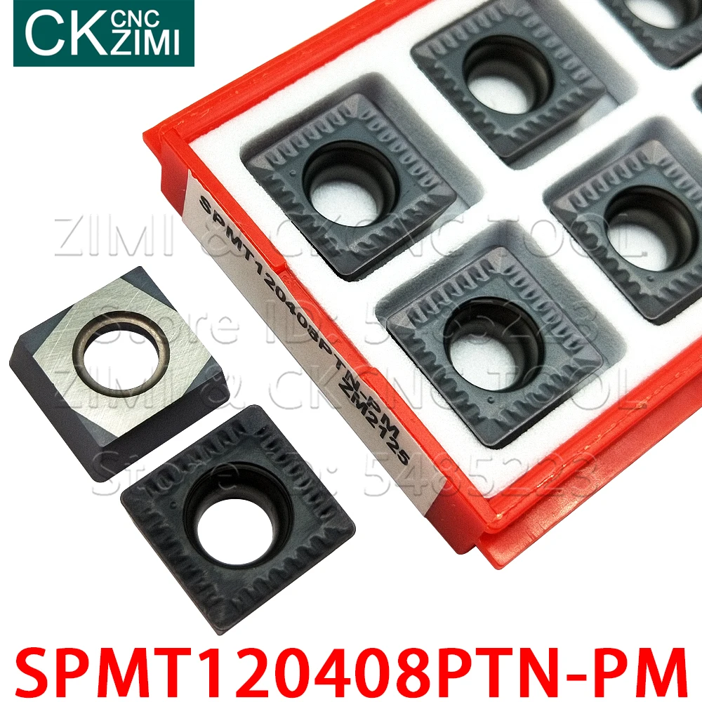 SPMT120408PTN-PM spmt 120408 ptn pm超硬インサート切削工具uドリルインサート旋削工具cnc金属ブラインド穴加工