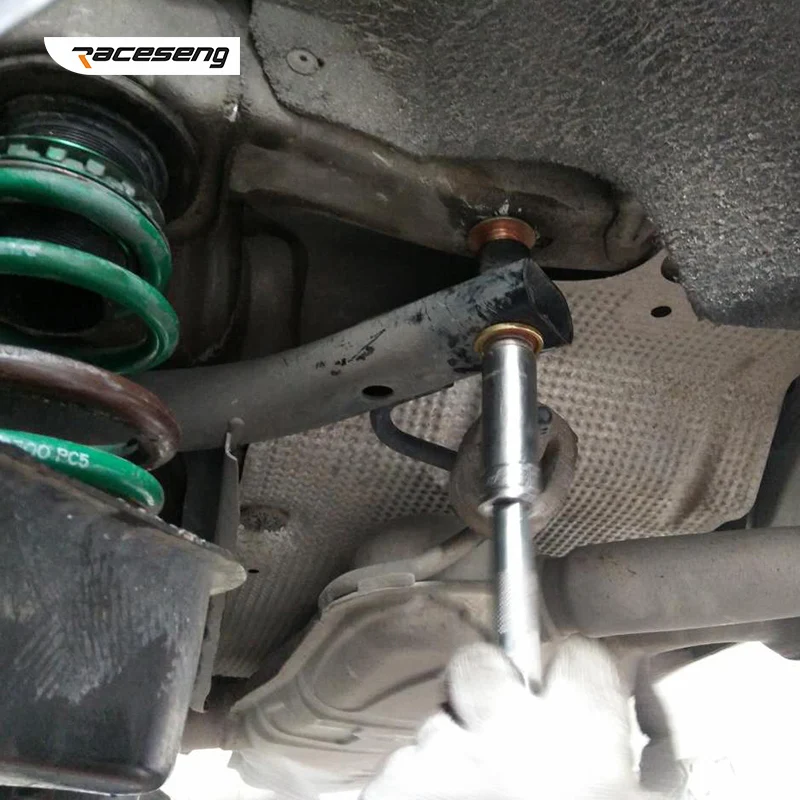 Subframe Rear Axle Rigid Collar Bushing For VW Golf 5/6 Passat Magotan Scirocco Tiguan Audi A3/S3 TT PQ35/PQ46 Aluminum alloy