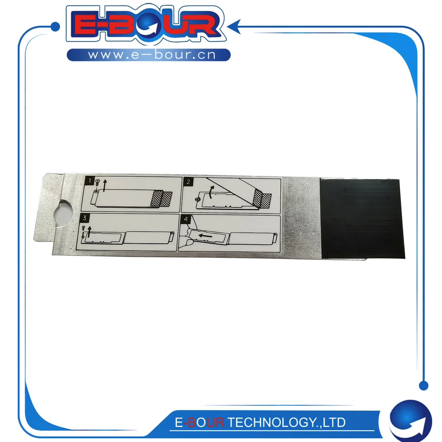 2nd M.2 SSD Heatsink Hard Drive Cover Thermal Heat Shield Bracket G7 15 7500 G7 7700 M.2 HDD Cover