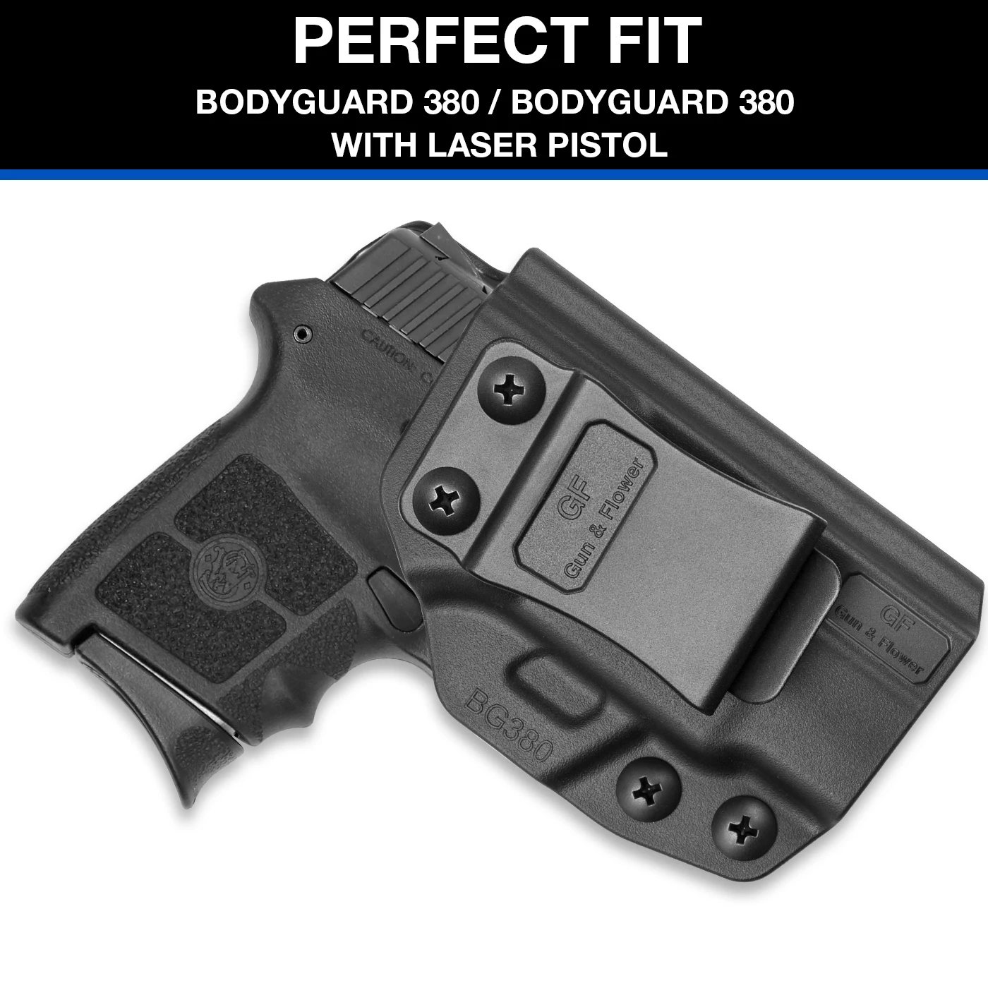 BG380 Holster IWB Polymer Holster fit for S&W Bodyguard 380 Plastic Handgun Holder Case Right hand bags