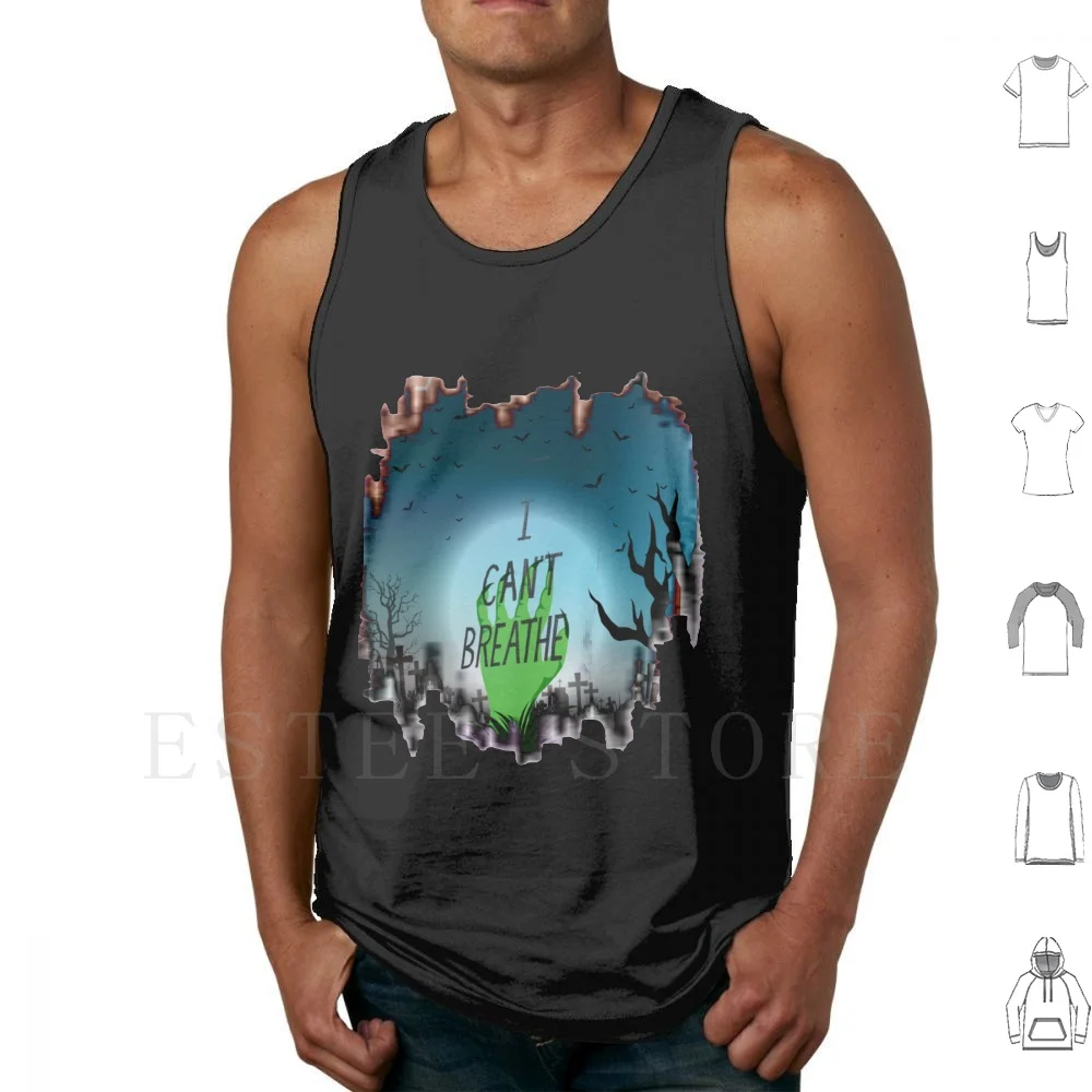 I Can't Breathe ( The Eternal Word ) Tank Tops Vest Sleeveless Police Violence George Floyed Stop Killing Black Being Black