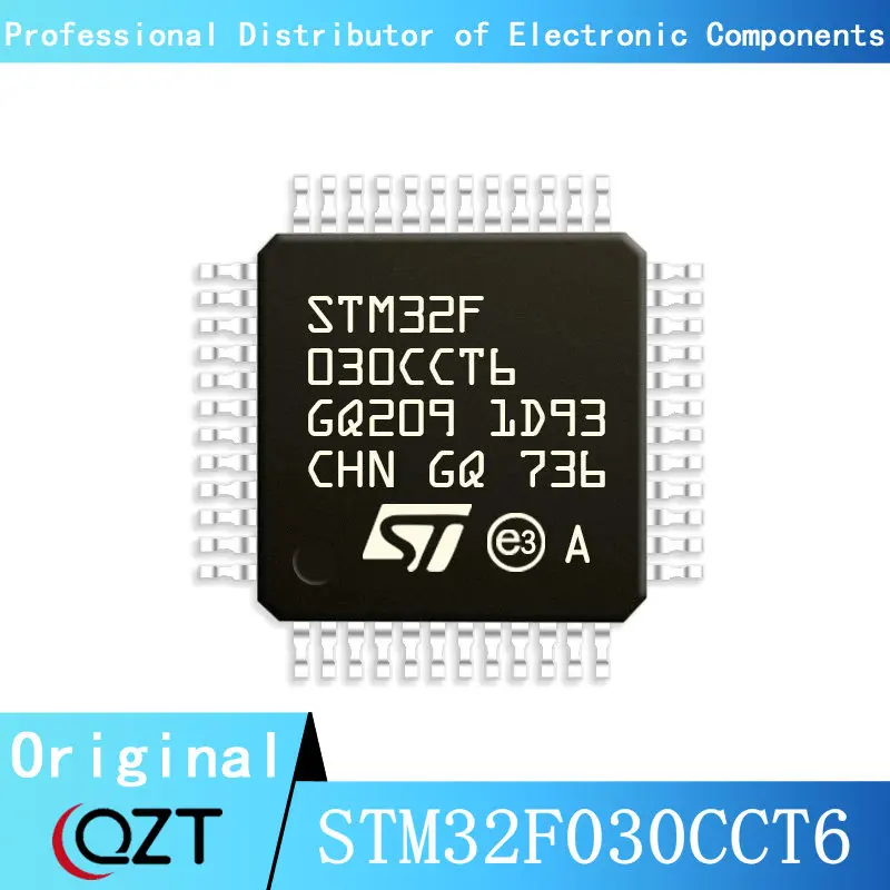 10pcs/lot STM32F030 STM32F030CC STM32F030CCT6 LQFP-48 Microcontroller chip New spot