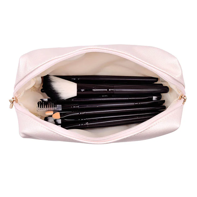 Borsa da viaggio Sacchetto Cosmetico Caso di Trucco Delle Donne Della Chiusura Lampo Make Up Organizzatore Della Borsa di Immagazzinaggio Del