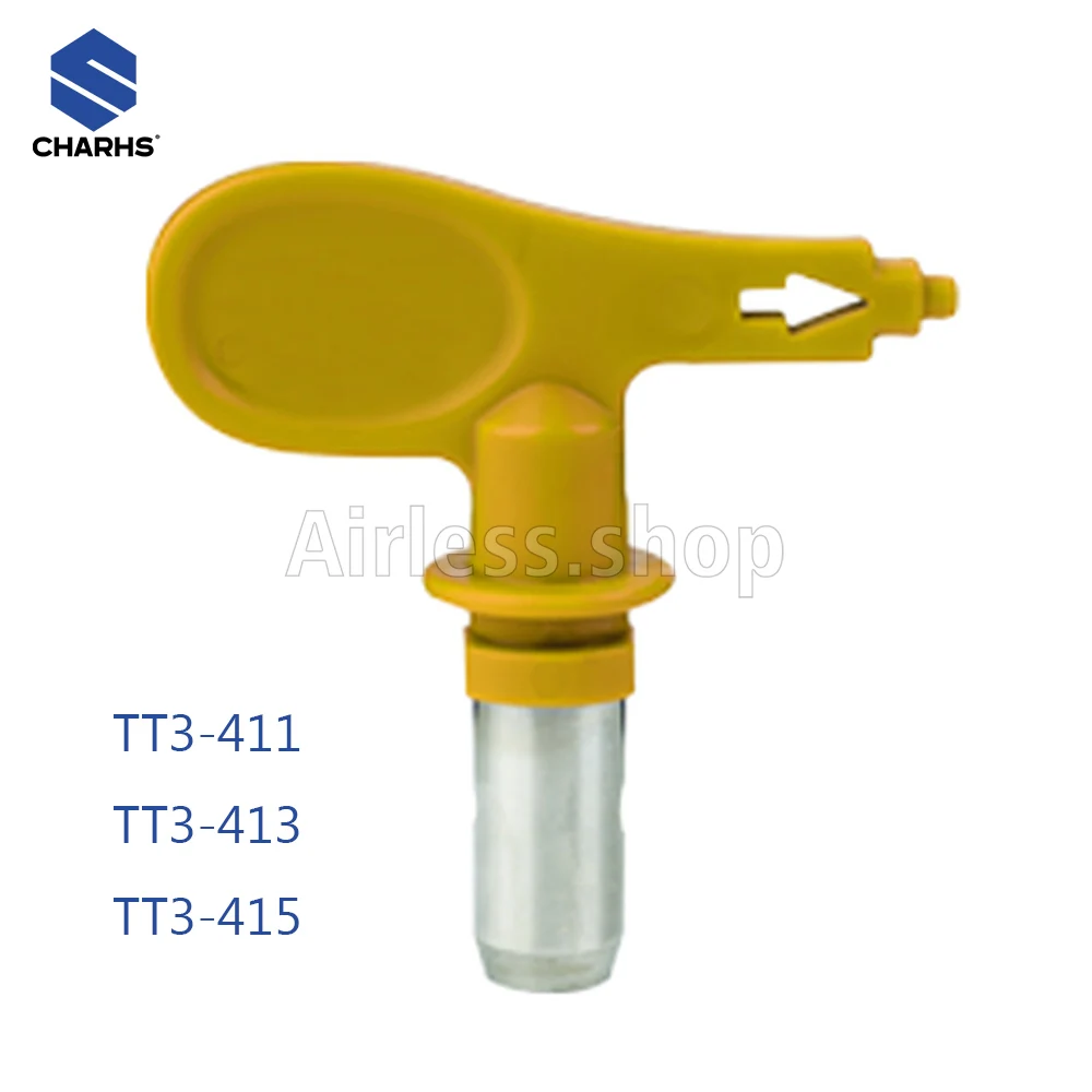 Airless Tips TT3-411/413/415 low pressure range airless spray nozzle for Low Pressure spray gun Airbrush Tip