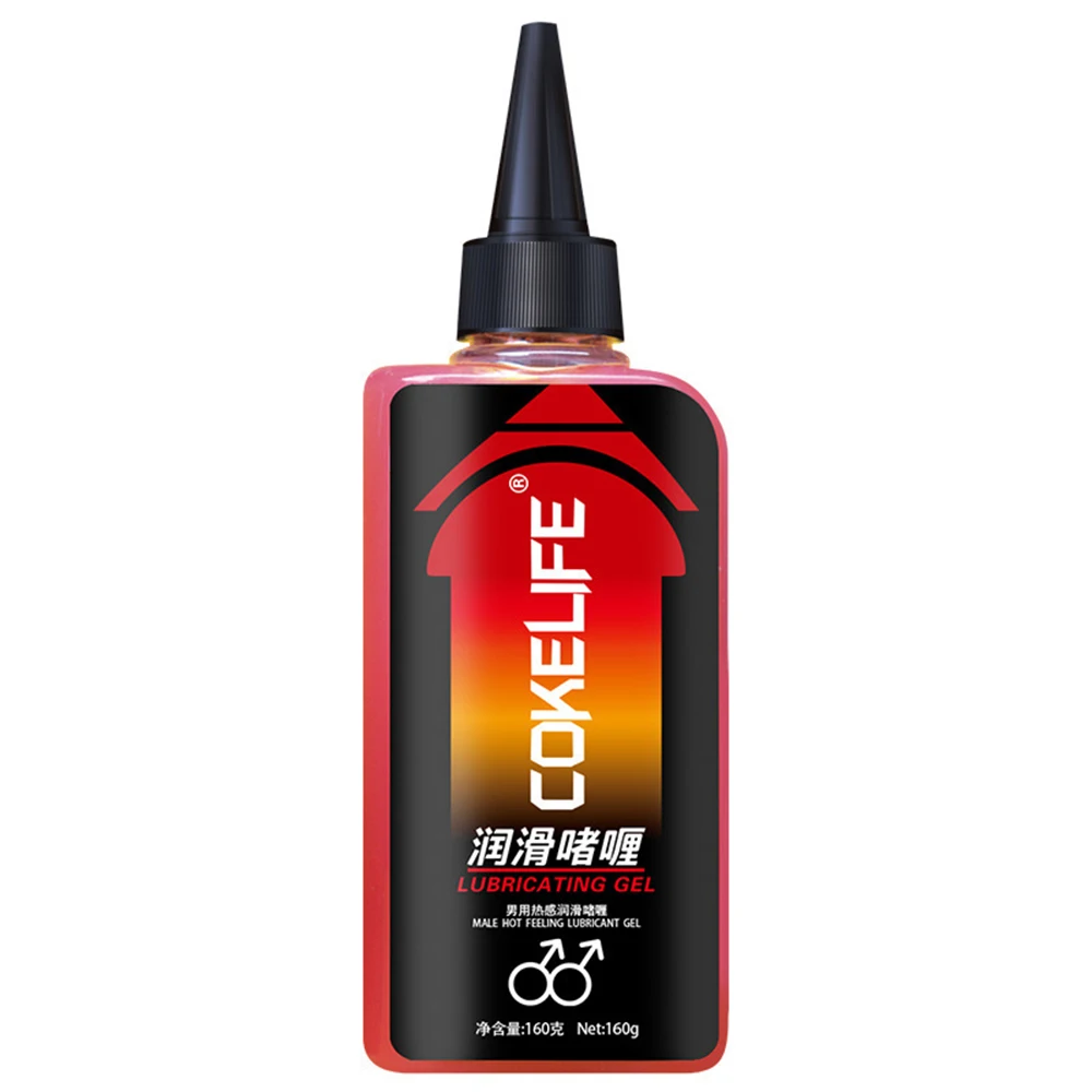 COKELIFE 160G Anal Analgesik Pelumas Seks Dasar Air Es Pelumas Panas Penghilang Rasa Sakit Anti-nyeri Minyak Seks Anal untuk Pria Gay/Wanita Mainan Seks