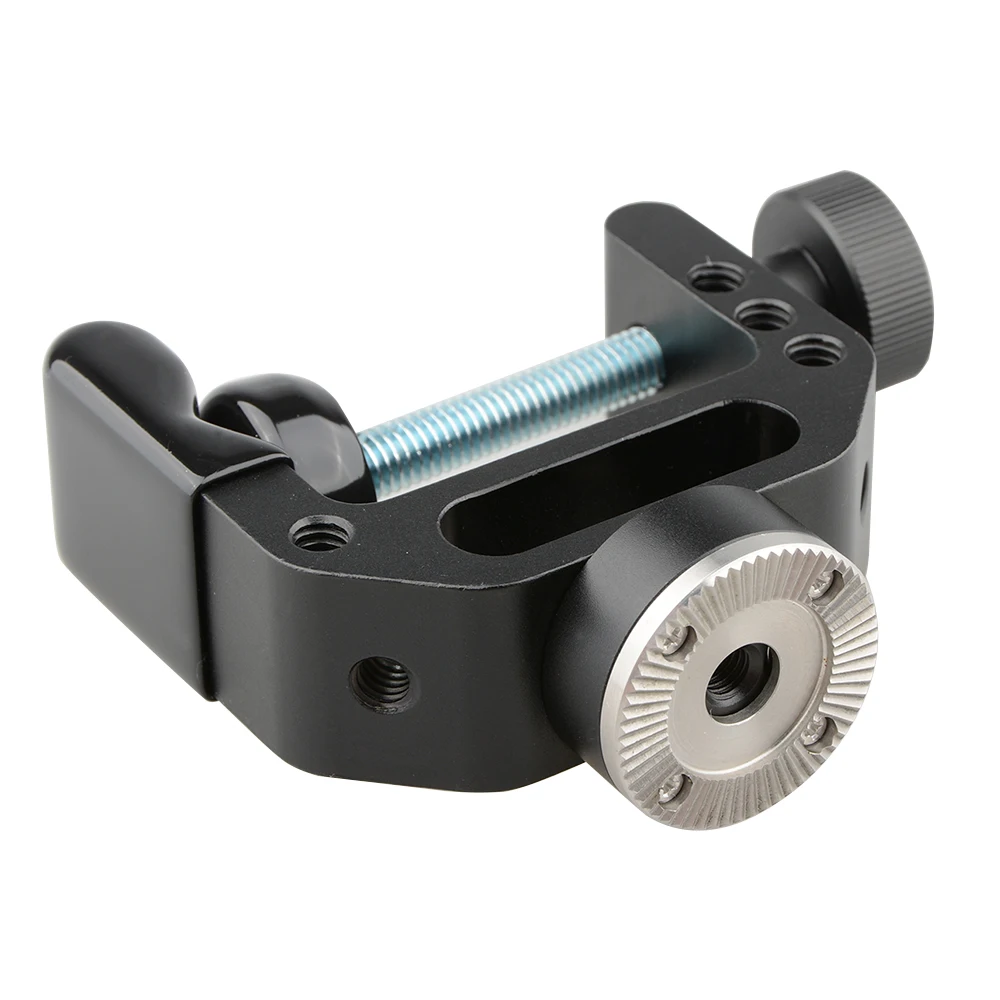 CAMVATE C-المشبك مع معيار M6 الموضوع أري روزيت محول تركيب و 1/4 "-20 ثقوب الموضوع لربط أري روزيت