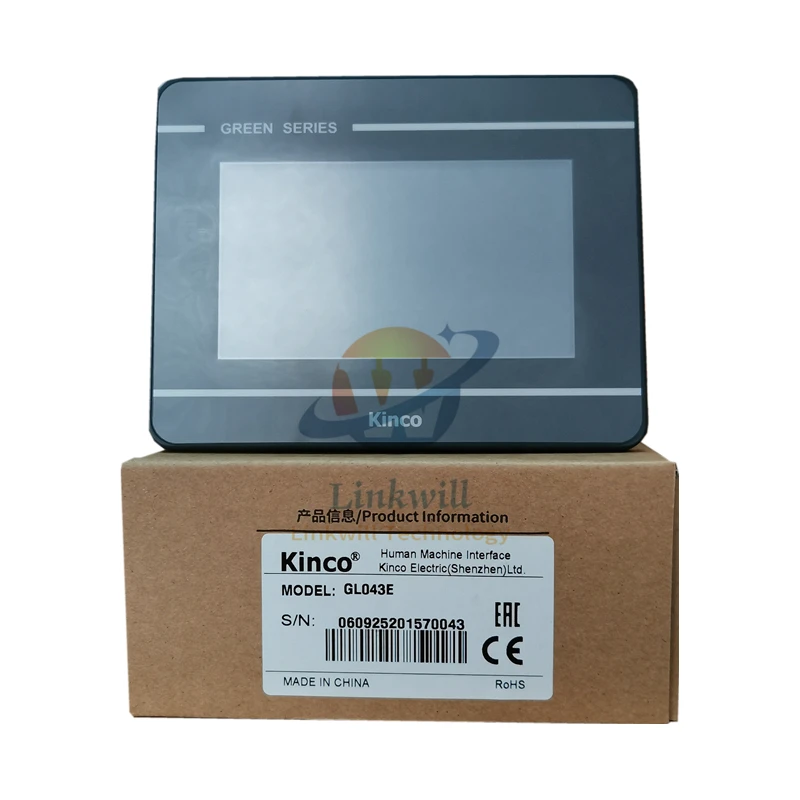 Kinco HMI 4.3Inch Automation GL043E Series 480*272 Resolution Touch Screen