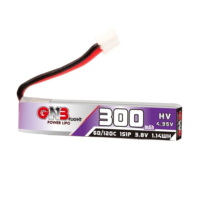 1-10Pcs GNB 1S 300mAh 3.8V Max 120C HV Lipo Battery PH2.0 for US65 UK65 Inductrix Beta65S URUAV UR65 Mobula 7 Tiny Whoop Drone