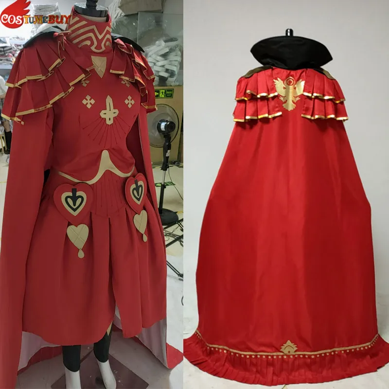 CostumeBuy Fire Emblem: ThreeHouses Cosplay Edelgard Von Hresvelg Fresberg Time Skip Uniform Halloween Suit Costume Custom Made