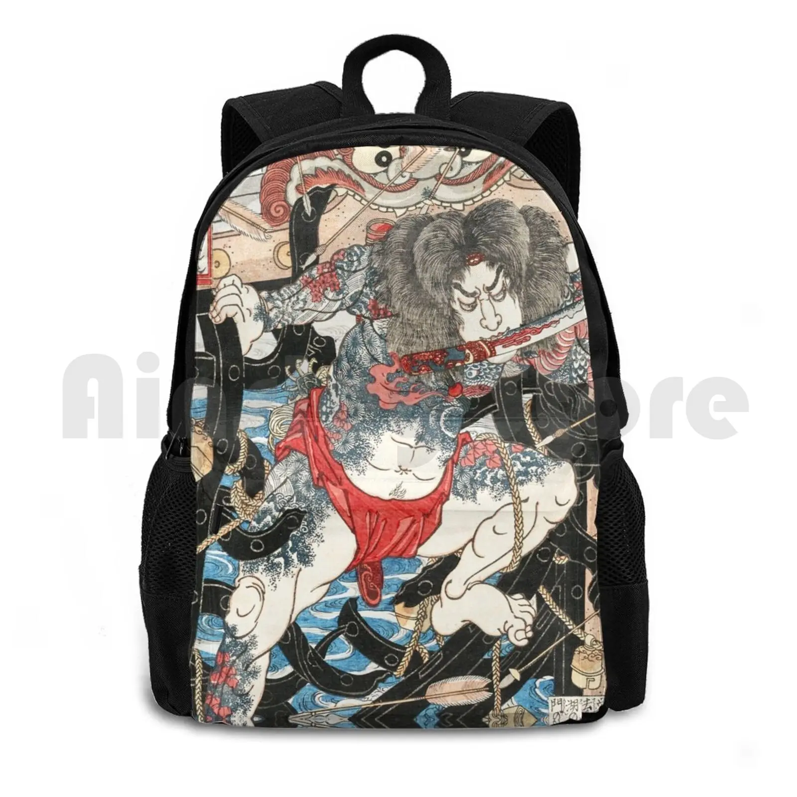 

Rori Hakucho Chojun Outdoor Hiking Backpack Riding Climbing Sports Bag Japanese Japan Asian Vintage Retro Anime Manga