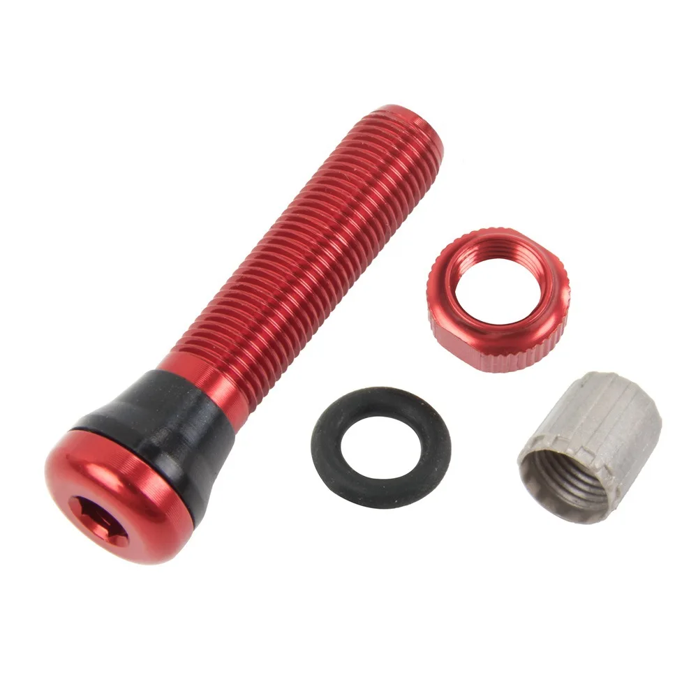 1 pcs 40mm MTB Bicycle Schrader Tubeless Valve for Mountain Bike Valve Rim Wheel Tubeless Tire Tyre Valve