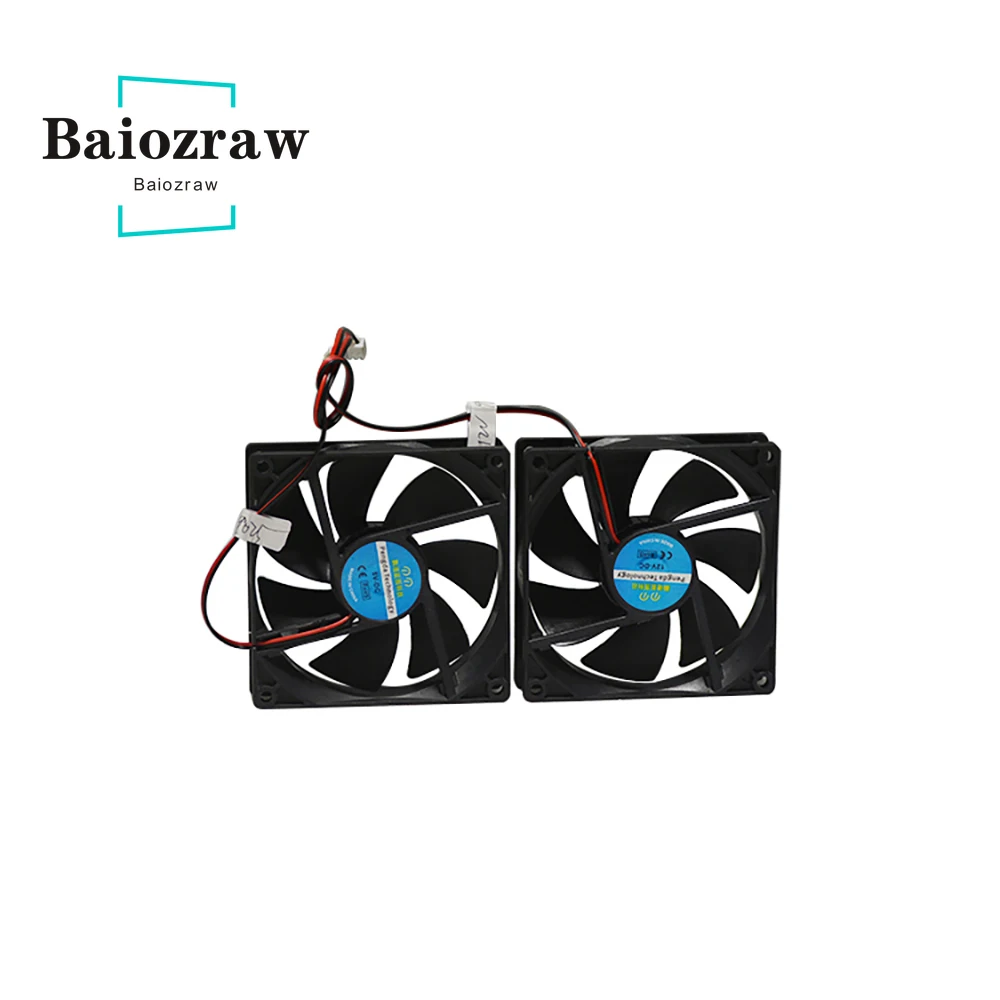 

1pcs 3D Printer Fan 9225 2pins 92mm 92x92x25 Mm Graphics Card Air Ventialtion M Motor DC 5V 12V 24V 2P