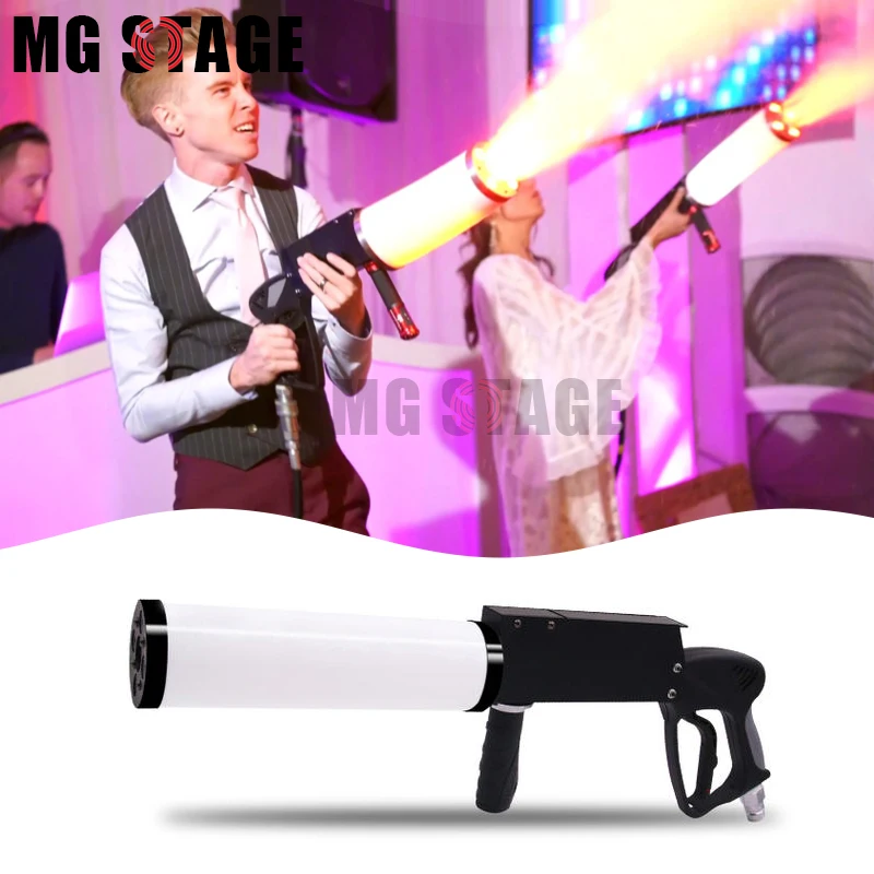 Special Stage Effect Party LED Colorful CO2 DJ Gun For Pistol Guns For Night Club