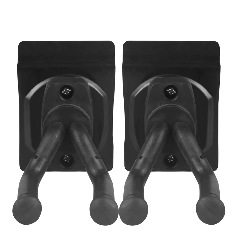 

2Pcs Wall Mount Guitar Hanger Hook Non-slip Holder Metal Stand for Acoustic Guitar Ukulele Violin Bass Guitar Parts Accessories