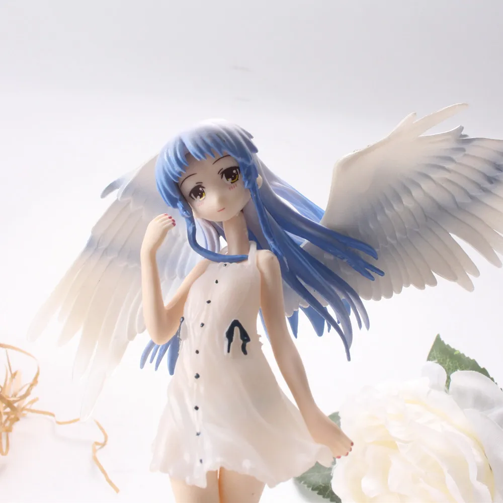 15cm Action Figure Angel Beats Tachibana Kanade PVC Model Toys Desktop cake Decoration  Angel Figurine Gifts For kids