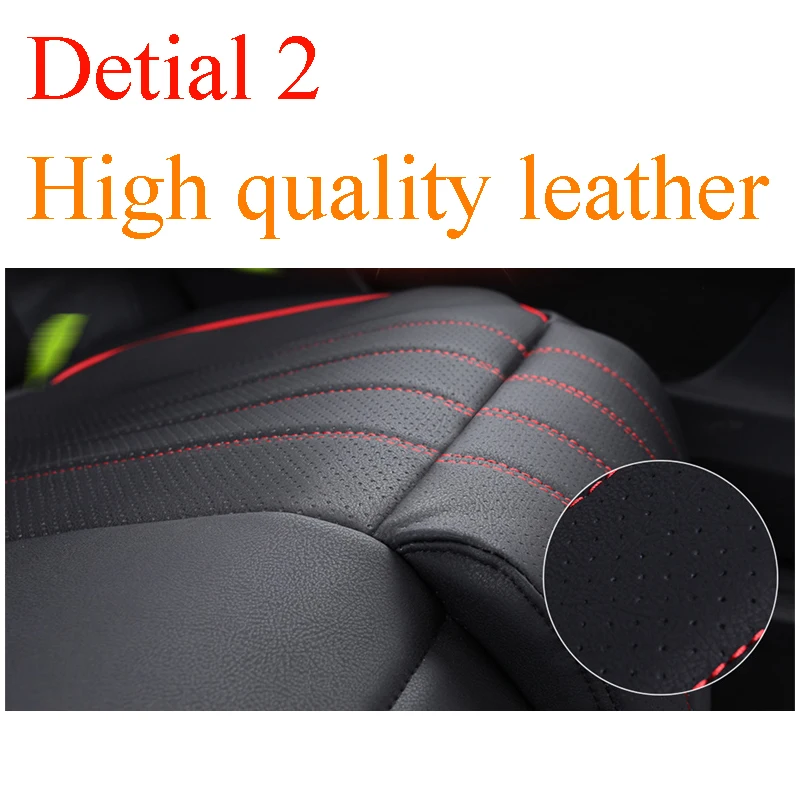 3D PU Leather Car Seat Covers Auto Seat Cushion Mat Breathable Car Front Rear Back Seat Cover Universal Car Accessories