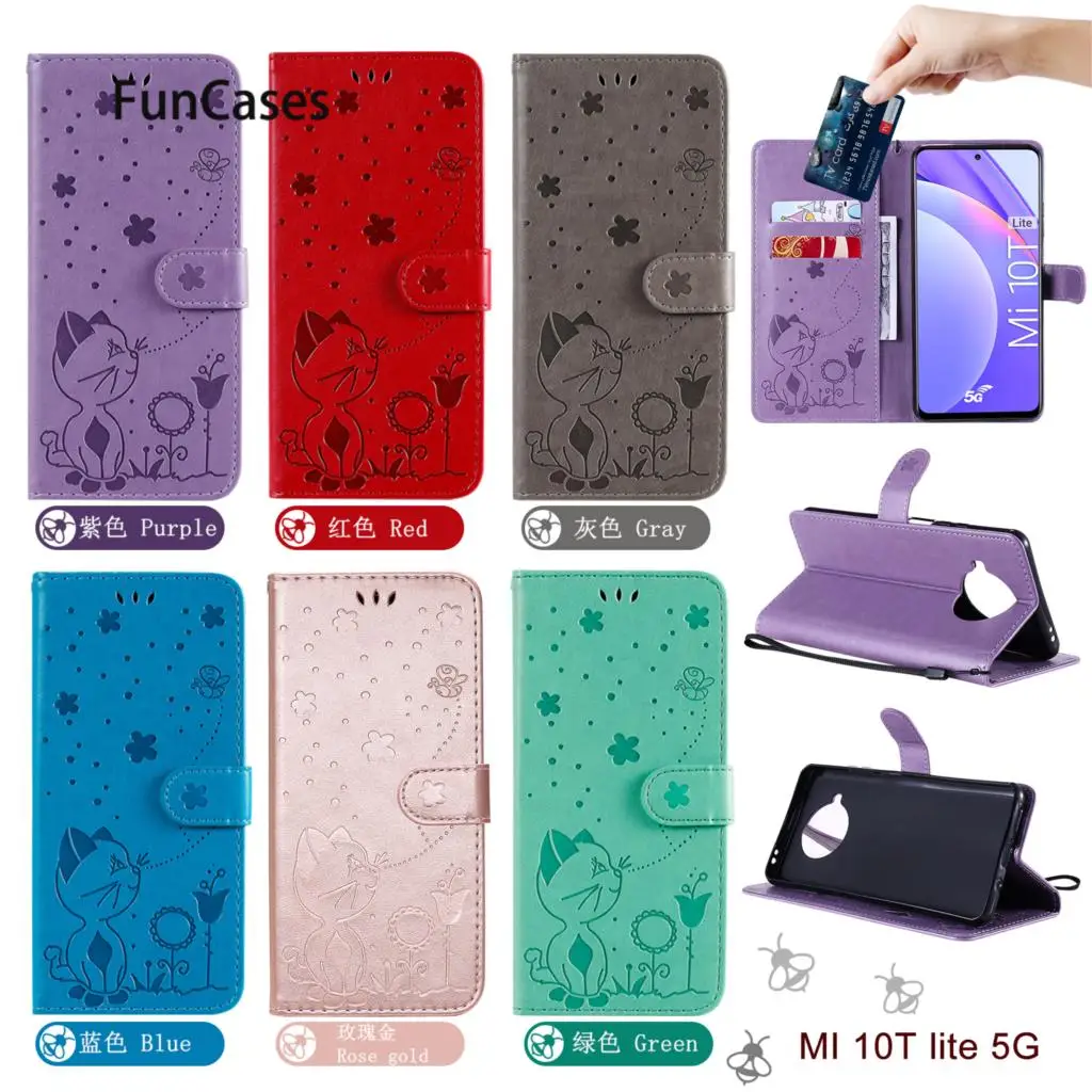 Fitted Cases For Xiaomi 10T Lite 5G Cover Best Selling PU Leather Wallet Phone Pouch Cool Xiaomi 10T Lite 5G Mi Soft TPU Case