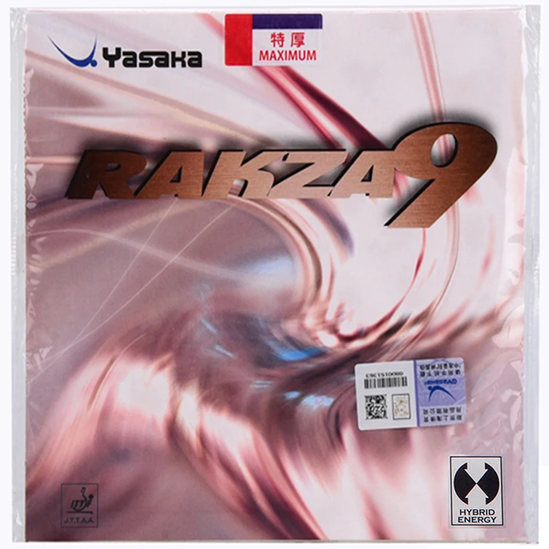 Yasaka RAKZA 9 RK9 B-80 Table Tennis Rubber Table Tennis Rackets Cake Sponge Racquet Sports Indoor Sports