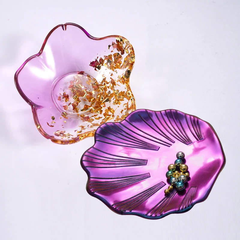 DIY Flower Leaf Plate UV Resin Mold Jewelry Molds Jewelry Accessories Epoxy Jewelry Tools