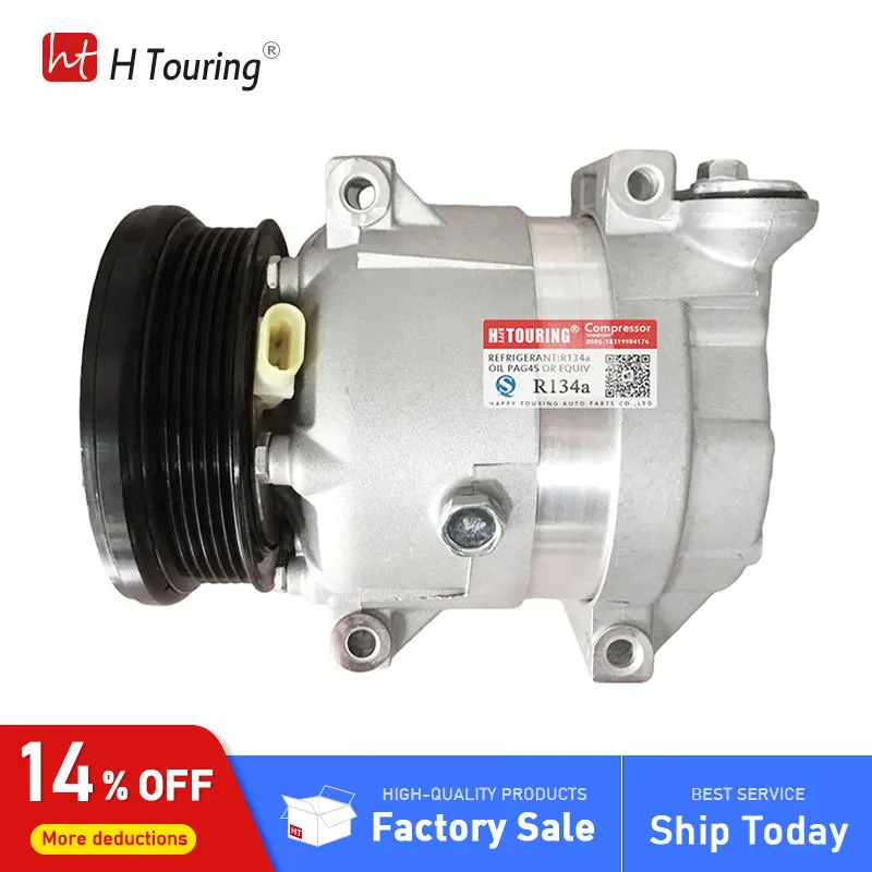 

95301306 Auto air conditioning AC A/C Compressor for GM CHEVROLET AVEO Compressor 6PK 12V