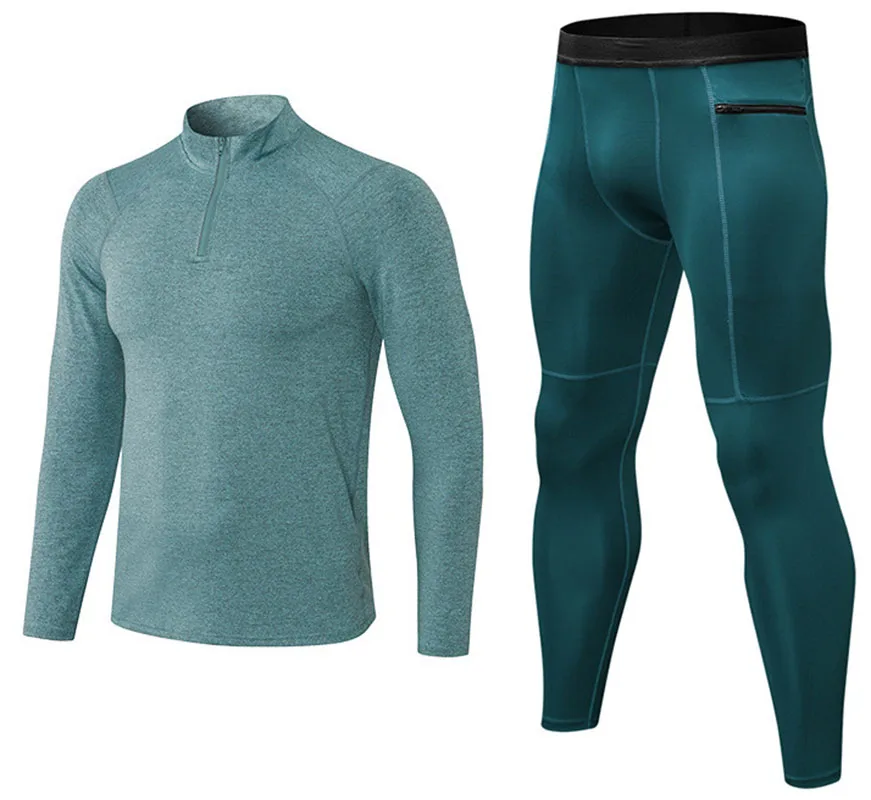 Winter Men\'s Thermal underwear Warm Men Set Fitness leggings Base Layer Compression Shirt Sportswear Long Johns Men Ski Clothing