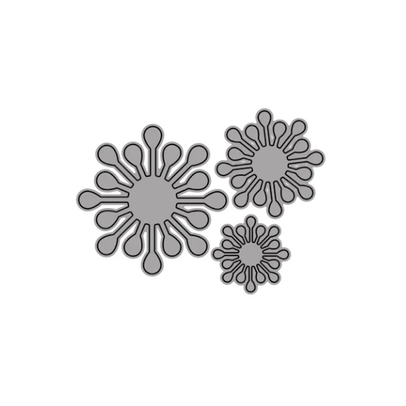 

Cutting Dies Irregular Shape Of Oval Petals For DIY Scrapbooking Embossing Album Paper Cards Dies 2021 New