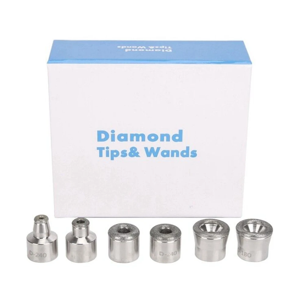 Diamond Microdermabrasion Dermabrasion Tips Replacement Black Head Remover Facial Face Care Tool