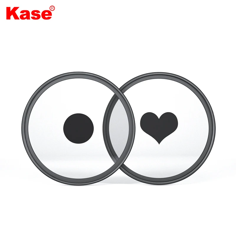 Kase Mirror Filter With Adapter Ring Kit for Creating Donut Bubble-shape Effect Bokeh