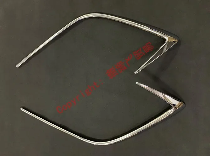 ABS Chrome Front Bumper Grille Trim For Toyota Corolla Hatchback Auris Sport 2019 2020 Car Accessories Stickers