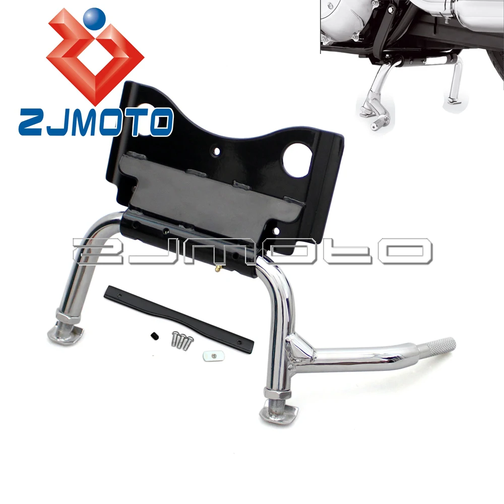 

Steel Adjustable Center Stand For Harley Electra Glide Road King Street Glide 09-Later Motorcycle Accessories Hardware Kit