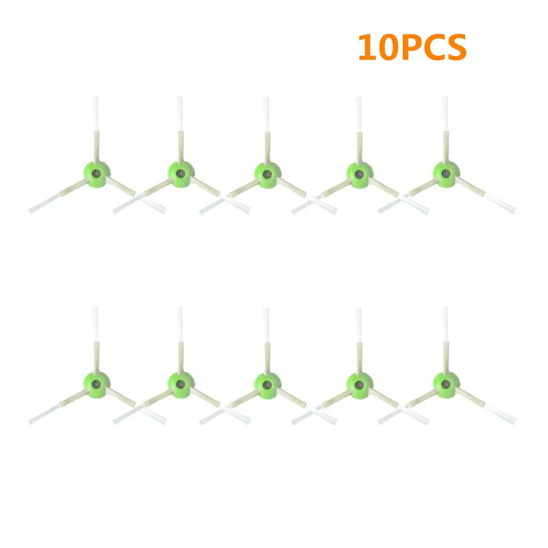 10 قطعة فرشاة جانبية قابلة للغسل ملحقات ل iRobot Roomba i7 i7 + E5 E6 سلسلة i 7 + E 5 E 6 جهاز آلي لتنظيف الأتربة أطقم الكنس