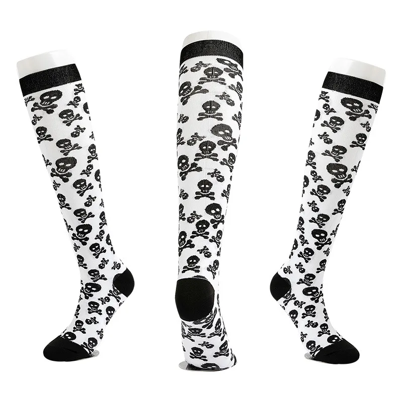 men women stocking socks Halloween festival sports muscle socks soft comfortable leg protection pressure compressing funny socks