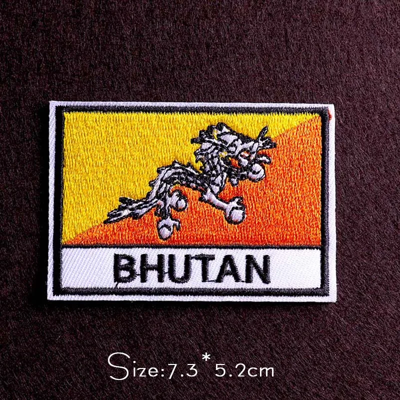 Flag/Embroidery Patch Iron On Patches On Clothes Embroidered Patches For Clothing thermoadhesive Military Patch Badge Stripes