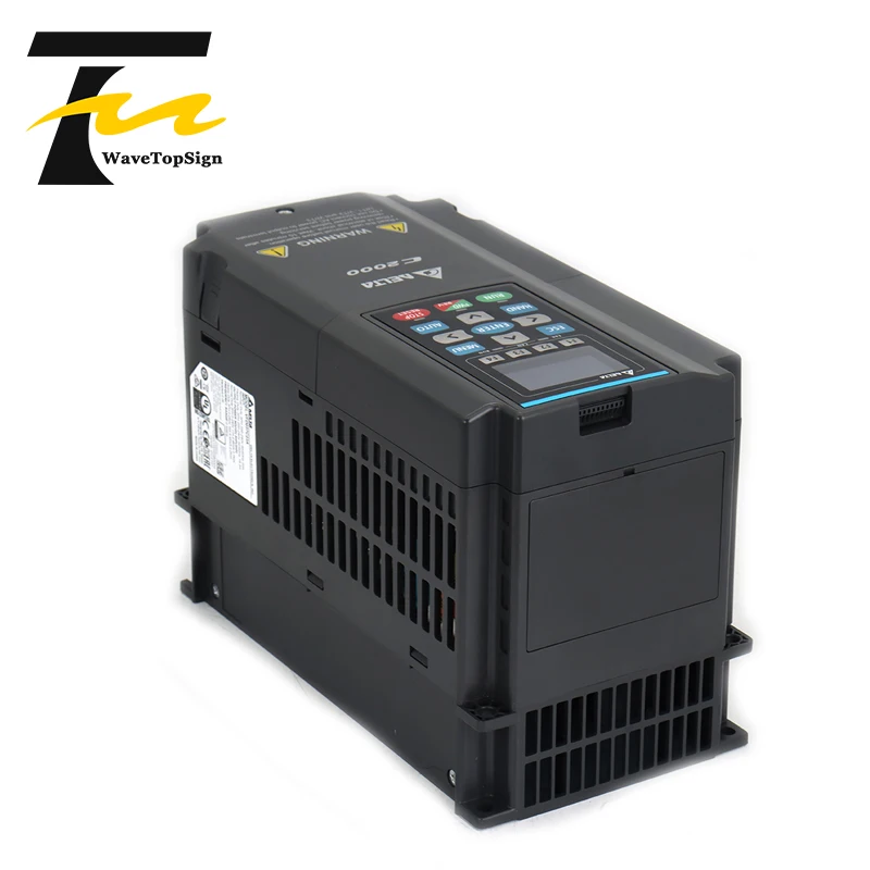 WaveTopSign العاكس VFDS C2000 سلسلة VFD007C23A VFD015C23A VFD022C23A 037C23A 055C23A 075C23A 110C23A 0.75KW 2.2KW 3.7KW 11KW