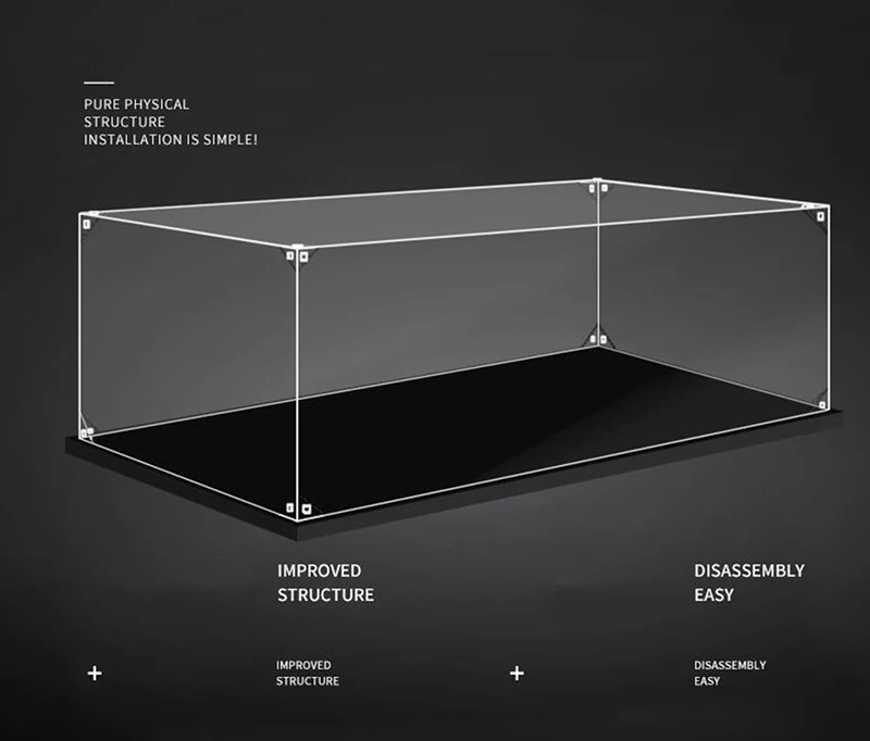 Imagem -03 - Acrílico Dustproof Clear Display Box Pac-man Arcade Games Showcase Presente de Natal Infantil Não Inclui o Modelo 10323